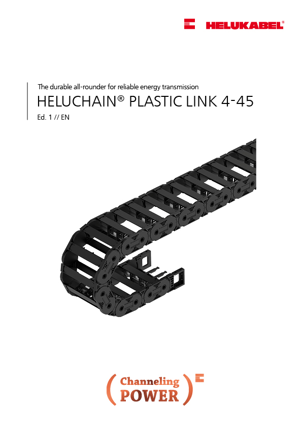 Flyer HELUCHAIN® PLASTIC LINK 4-45