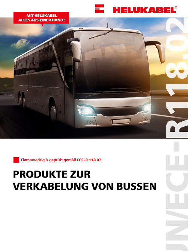 Produkty pro kabeláž autobusů