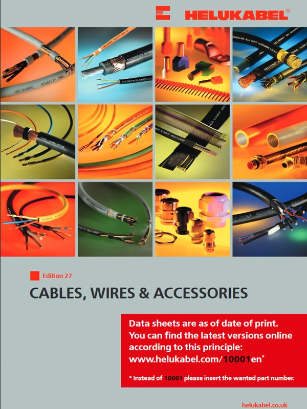 Catalogue Cables, Wires & Accessories - EN
