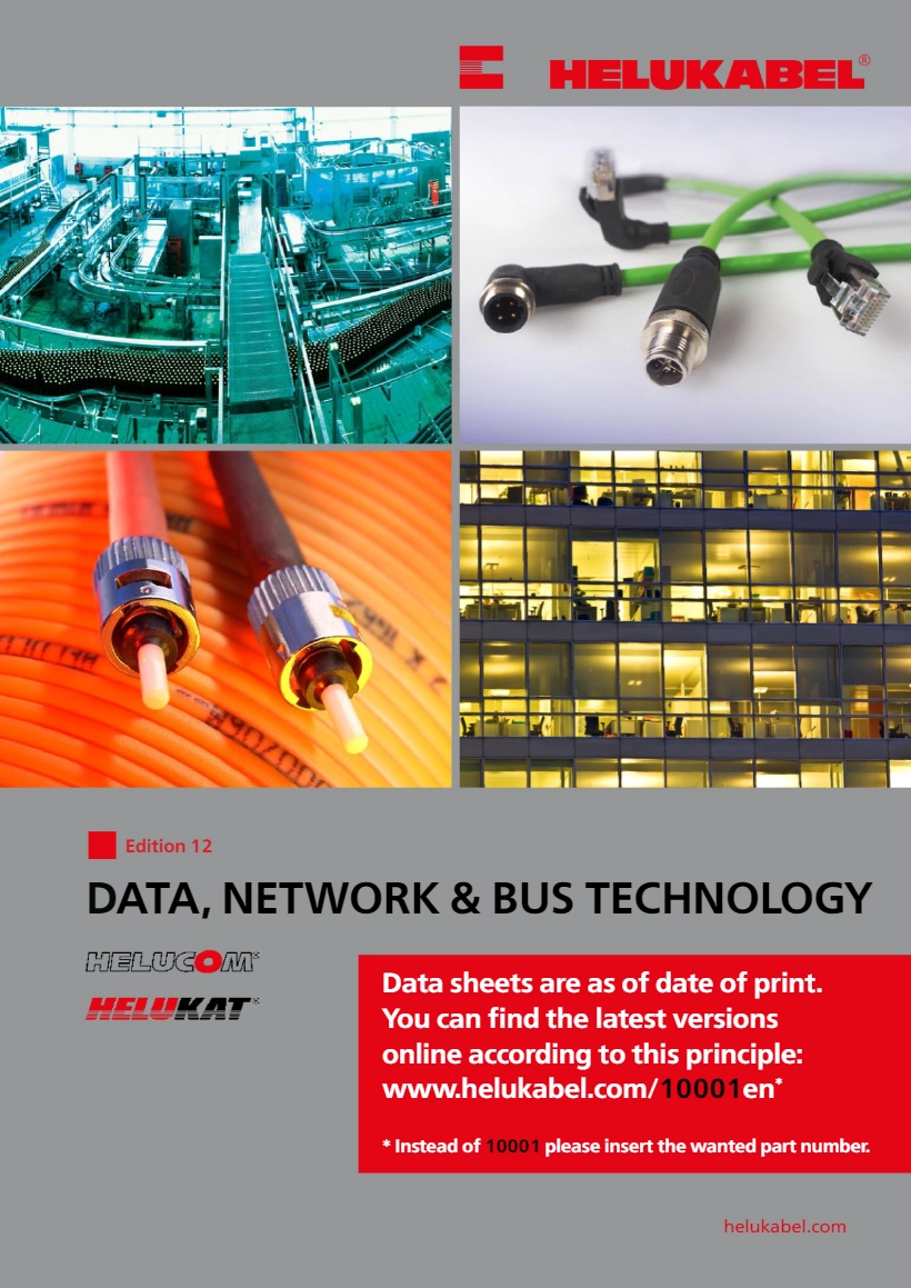 HELUKABEL - Data, Network And Bus Cables - Product Catalogue