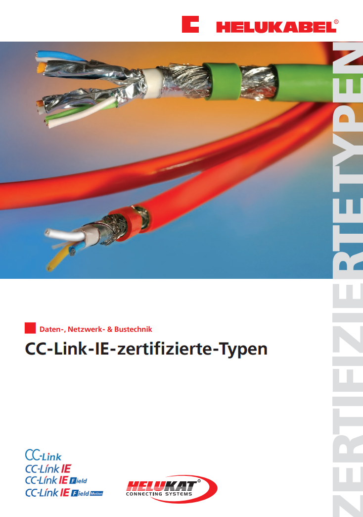 CC-Link-IE-zertifizierte Typen