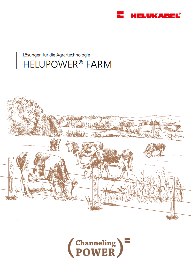 Flyer HELUPOWER® FARM - Anschluss für elektrische Zäune