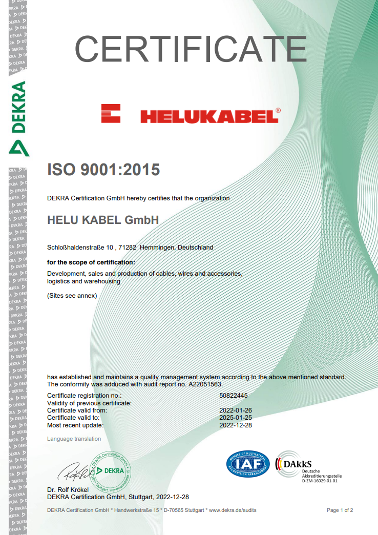 ISO 9001, ISO 14001