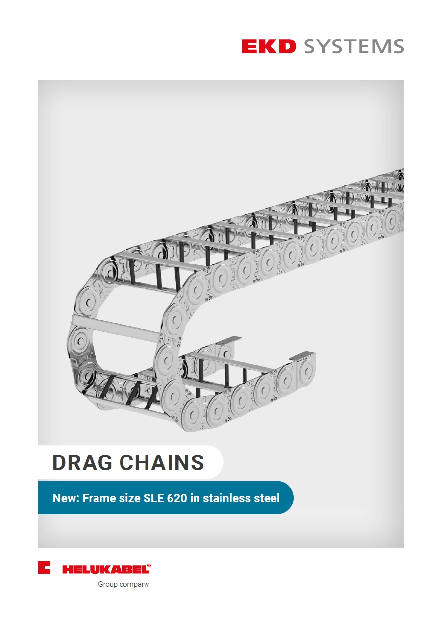 Brochure EKD Drag Chains SLE 620 in stainless steel