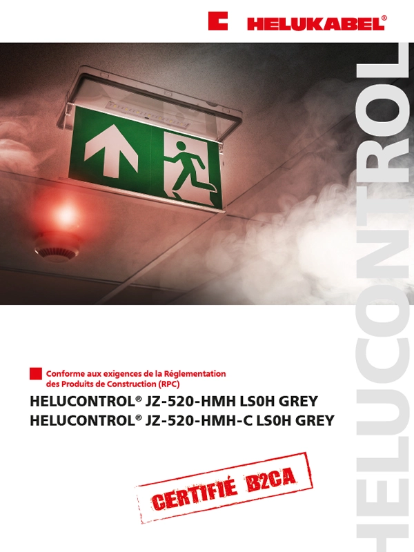 HELUCONTROL® JZ-520 HMH-LS0H GREY & JZ-520 HMH-LS0H-C GREY - FR