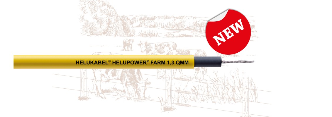 Helupower Farm Kabel mit Sticker NEU
