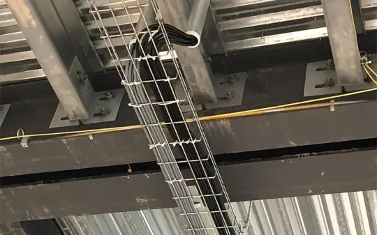 EDMCI Cable in Tray to Conduit