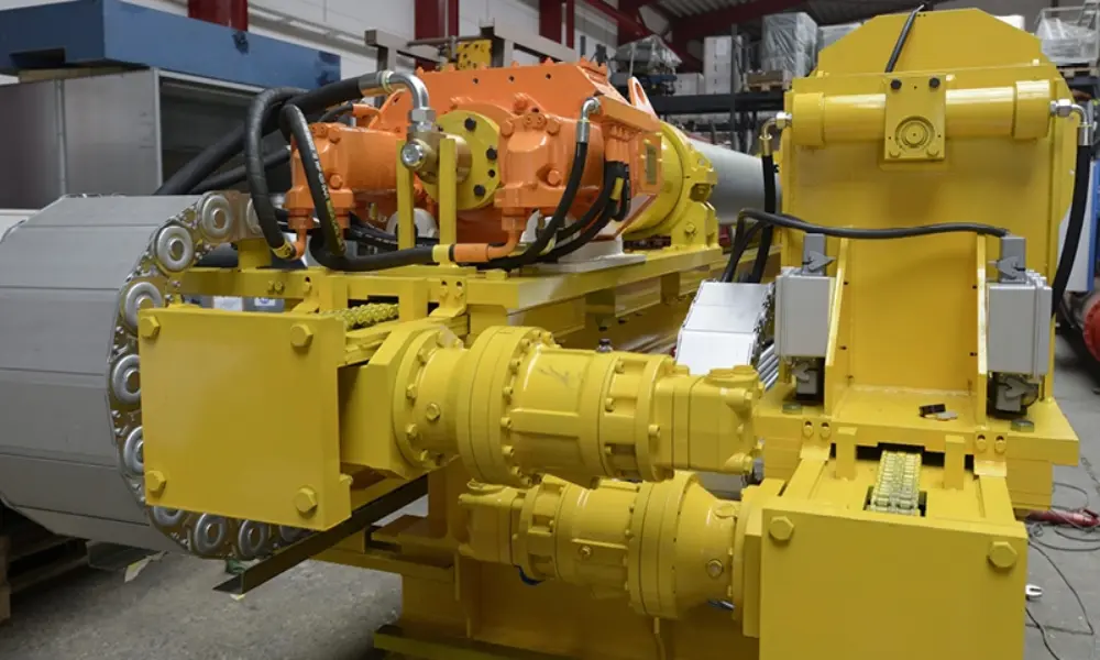 Drag Chain for Maschinentechnik Roth in action
