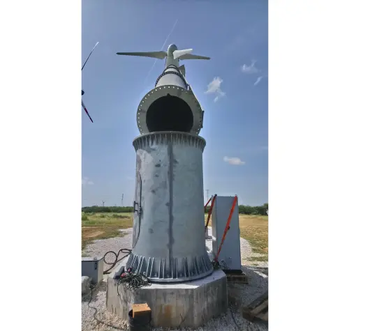 opvouwbare windturbine