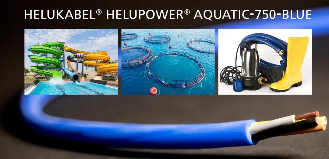 HELUPOWER AQUATIC-750-BLUE 电缆