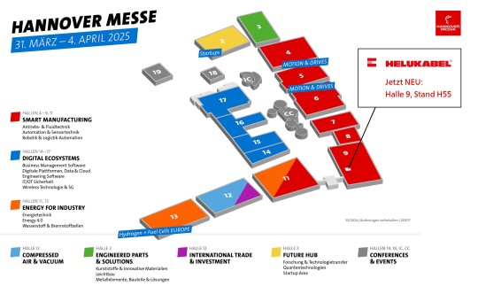 Hannover Messe Hallenplan 2025
