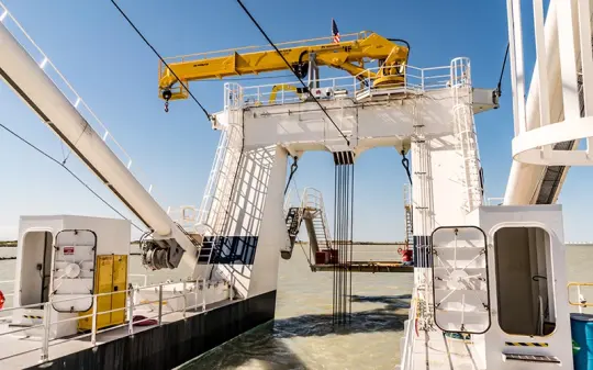 Floating dredge