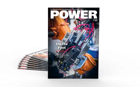 Now available: the latest issue of HELUKABEL's customer magazine, POWER. Source: HELUKABEL