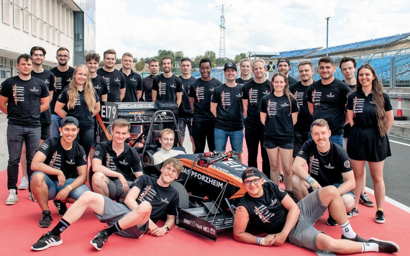 The team of Rennschmiede Pforzheim