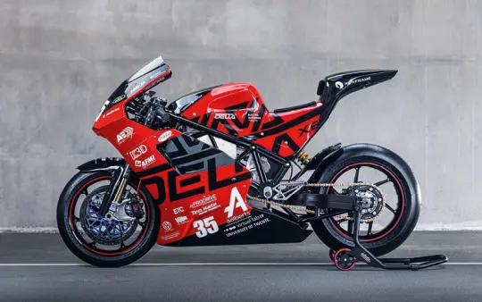 the fastest electric motorbike in the world Delta-XE