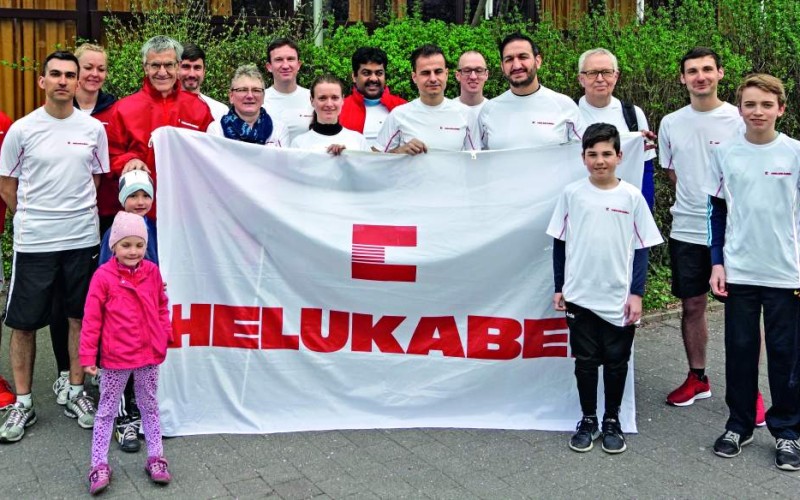Helukabel employees at Ditzinger Lebenslauf 2019