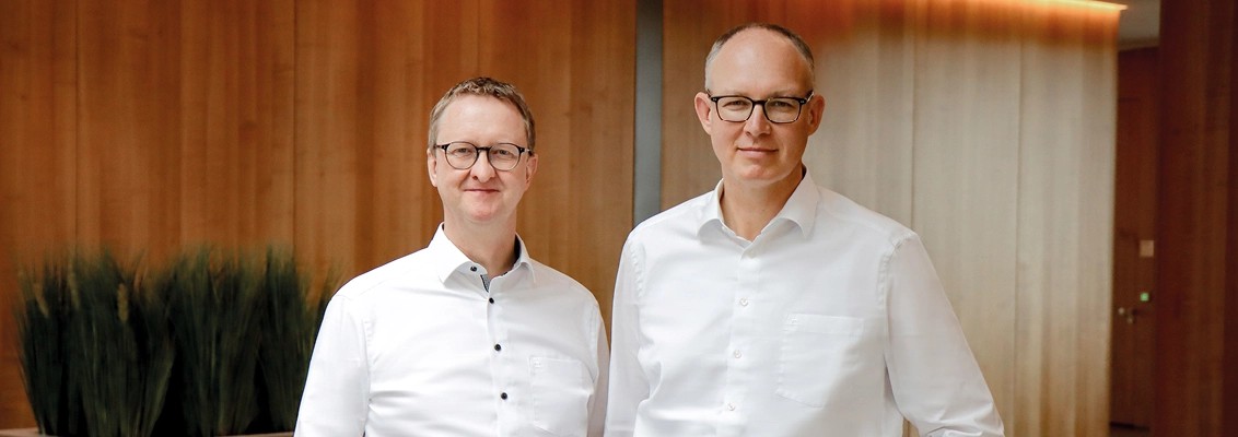 Portrait of Managing Directors Matthias Eick & Marc Luksch