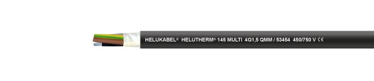 Illustration HELUTHERM 145 MULTI with black outer sheath
