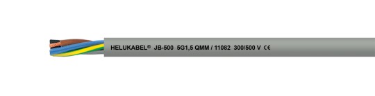 Illustration JB-500 Kabels with grey outer sheath