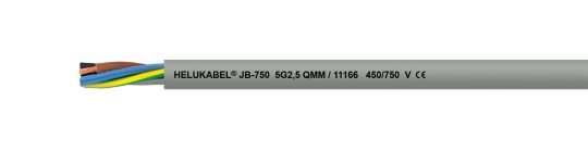 Illustration JB-750 cable  with grey outer sheath