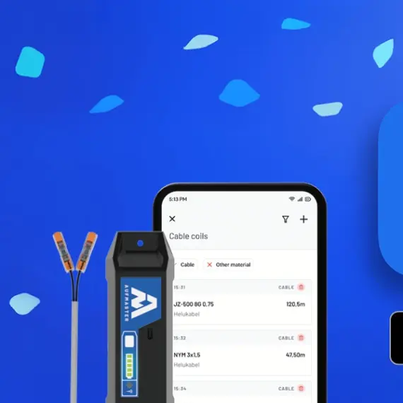Aufmaster App für iOS