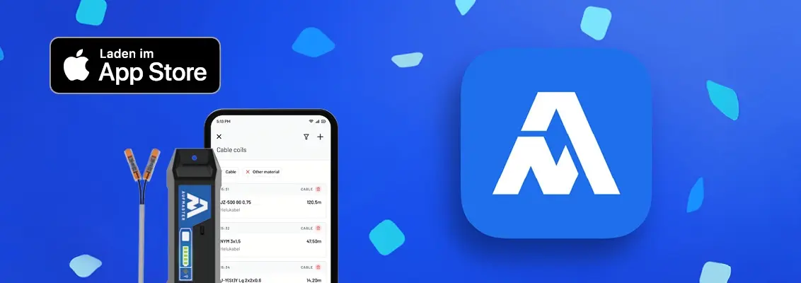 Die Aufmaster App gibt es nun auch für iOS.