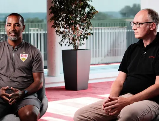 Marc Luksch and Cacau