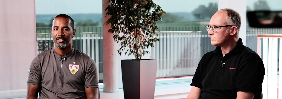 Cacau and Marc Luksch in an interview