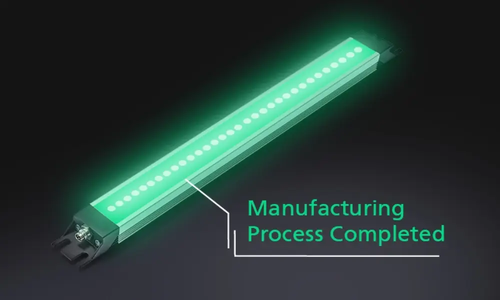 HELULIGHT Smart Process shows that the manufacturing process is completed